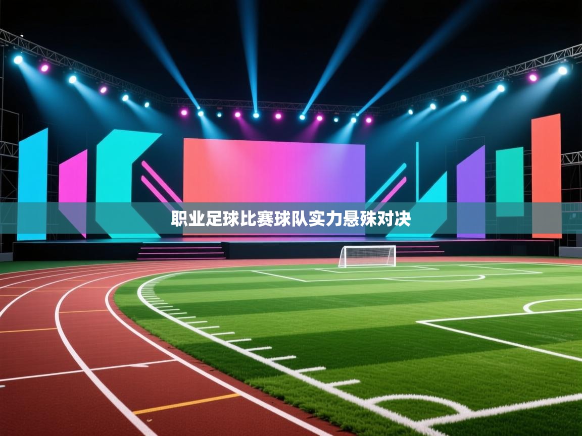 职业足球比赛球队实力悬殊对决