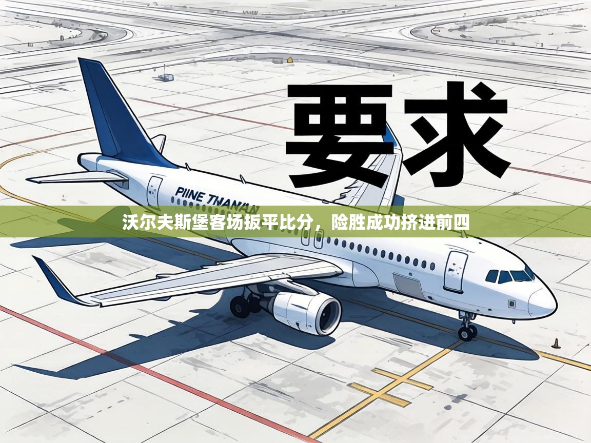 沃尔夫斯堡客场扳平比分，险胜成功挤进前四